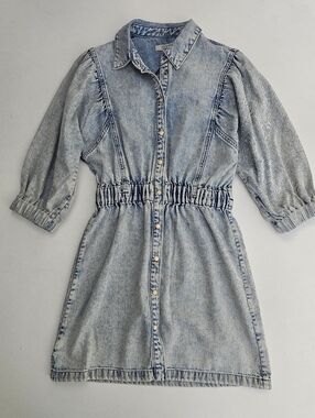 Allsaints Osa Denim Mini Dress